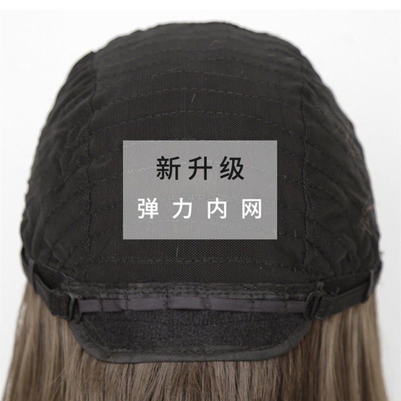 化纤假发蓬松大波浪整顶发套欧美金发时尚长卷发金色高温丝全头套