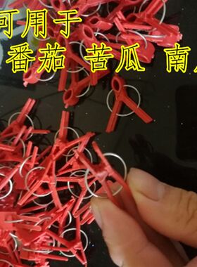 大棚农用蔬菜嫁接夹 圆口/方口黄瓜西瓜苗专用塑料夹子蟹爪兰嫁接