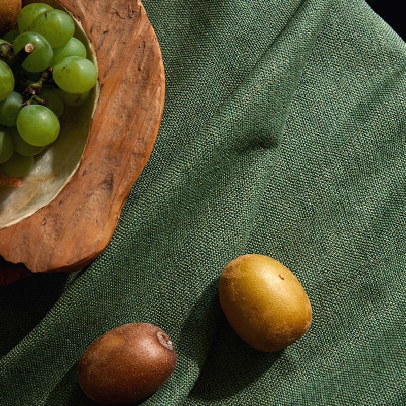 偏爱集复古高级感绿色美式英伦中古流苏餐桌玄关圣诞节新中式桌旗