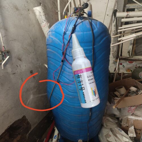 PE压力罐漏水修补胶无塔供水器裂缝破洞补漏胶抗高压塑料水桶水箱