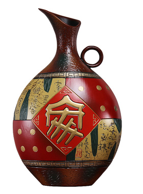 新中式陶瓷家庭摆件饰品客厅玄关置物架覆古风隔断博古架插干 干