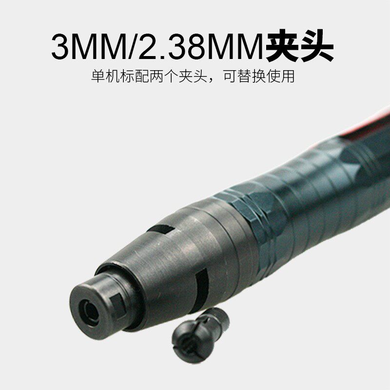 速豹80S工业级风磨笔气动打磨机抛光机磨头工具高速毛刺气磨机