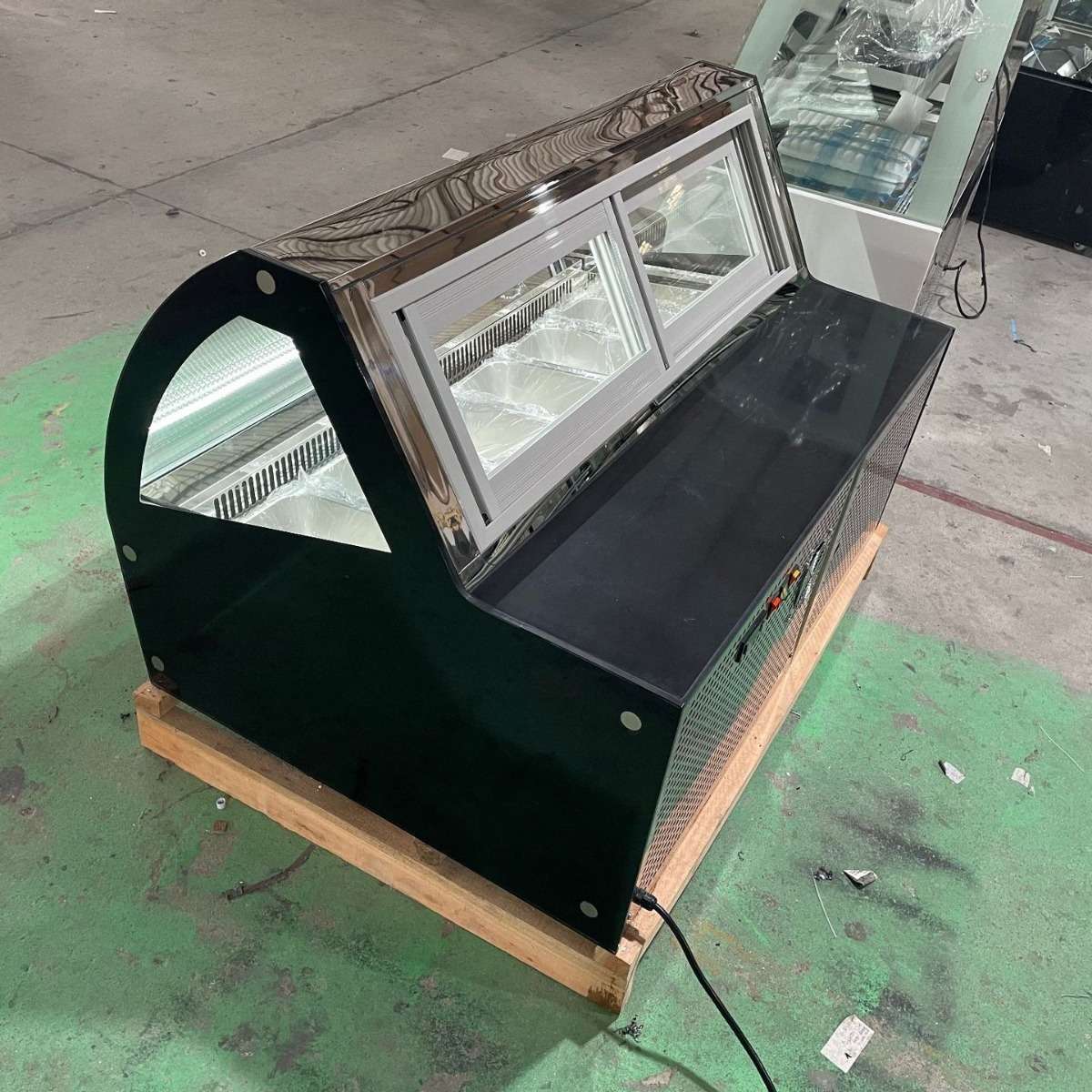 小型台式冰淇淋冷冻展示柜桌面柜哈根达斯商用雪糕风冷冷藏保鲜柜