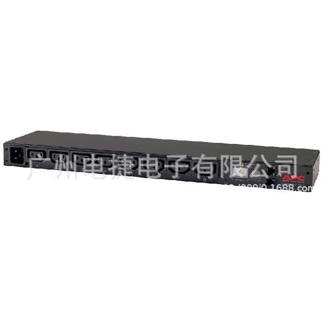 APC开关型PDU机架配电单元AP7921B 1U 16A (8)C13 2.5米 联保两年