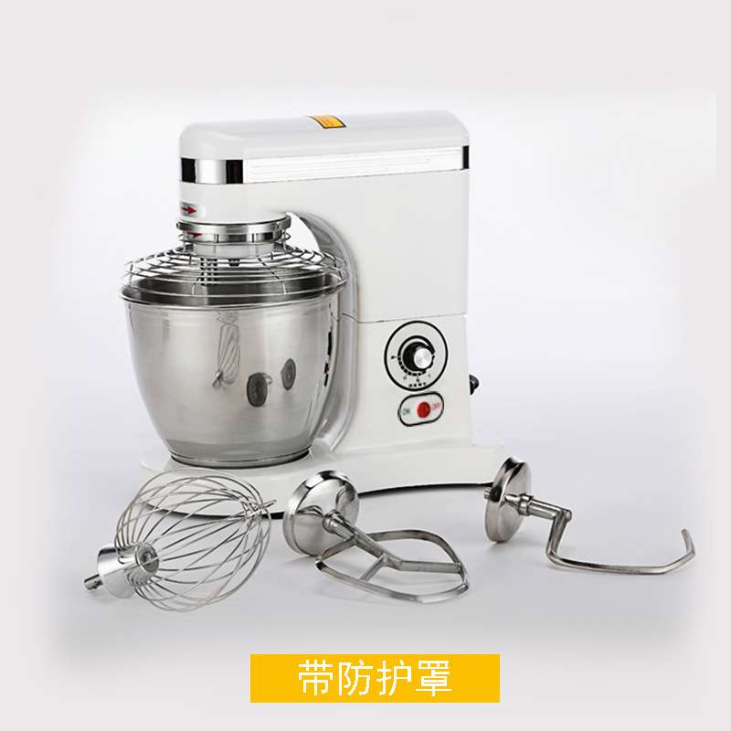 优连商用5L鲜奶机烘焙店奶油奶昔搅拌机三功能7升厨师打蛋机