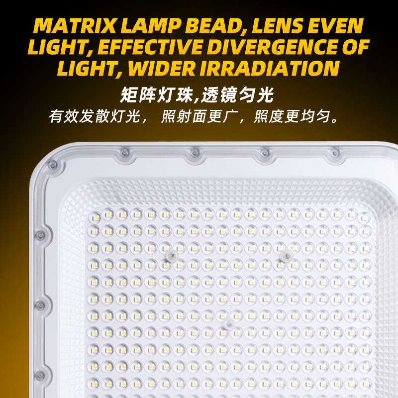 白色led投光灯 车间仓库照明灯广告牌照射灯 户外防水庭院泛光灯