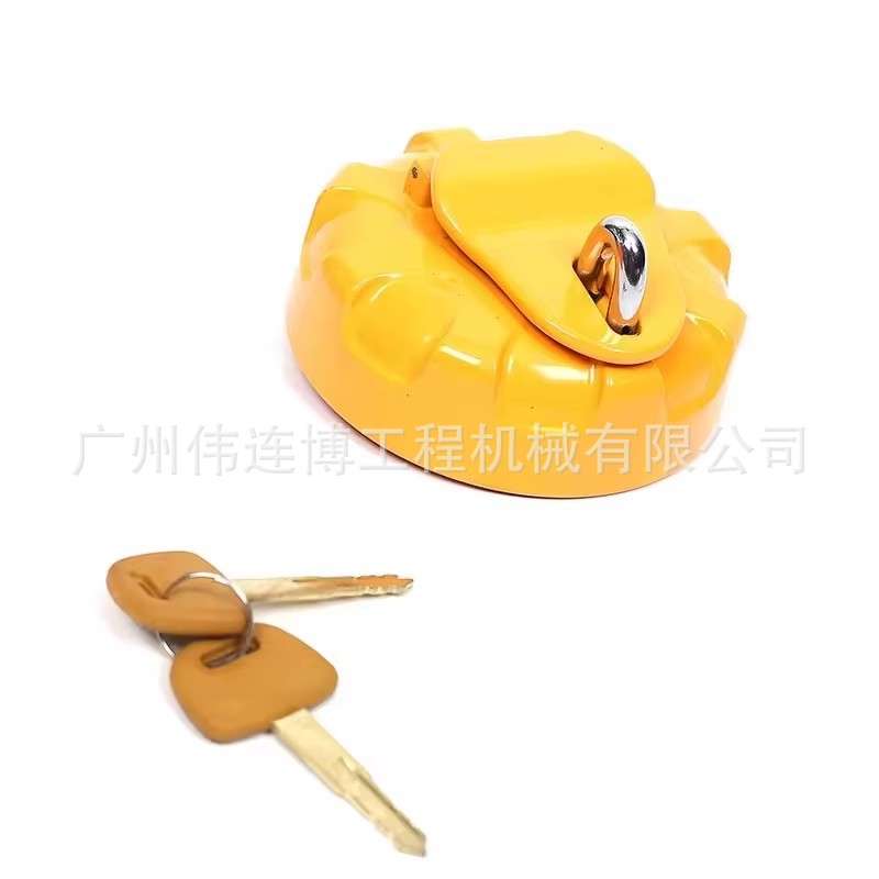 中联挖机油箱盖 60 80 150 205 210防盗柴油箱盖子 挖掘机配件