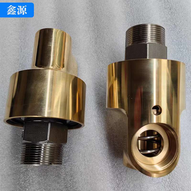 铜旋转接头HD向双向左旋右旋360度通水高压高速铜旋转接头