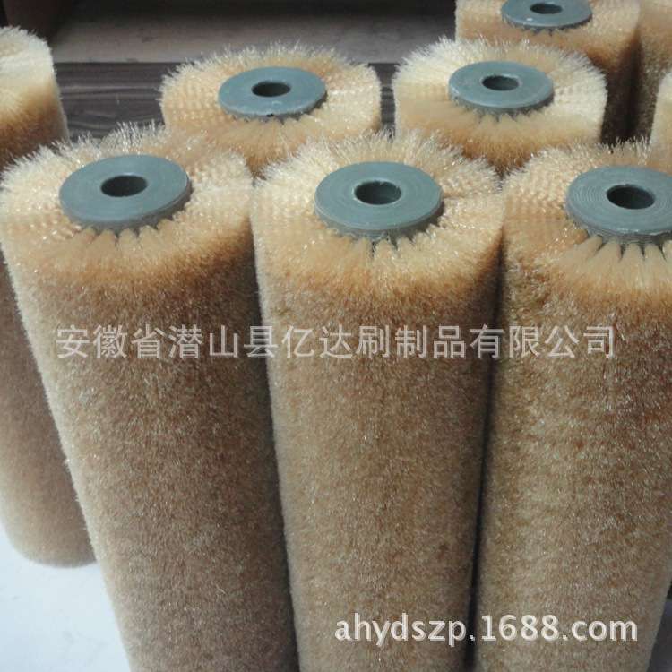 陶瓷轴线刷辊 彩瓦机毛刷辊 PAPP毛刷辊