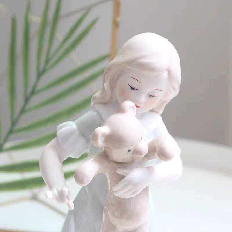 创意饰品可爱女孩卧室隔断桌面陶割草机/草坪机