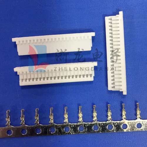 SH1.0-20P胶壳 孔座 1.0-20Y条形连接器 间距1.0mm接插件  1000只