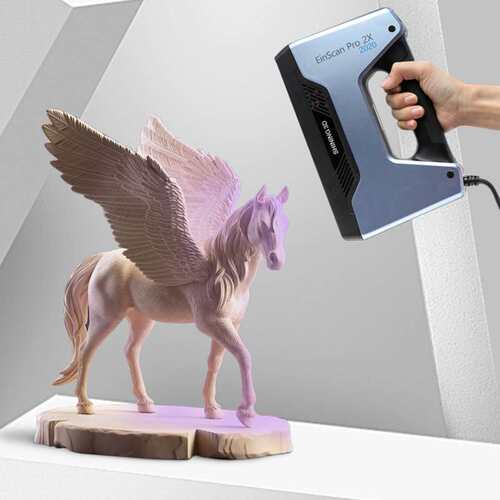 先临三维手持式3D扫描仪EinScan2X2020高精度简易操作快速扫描仪