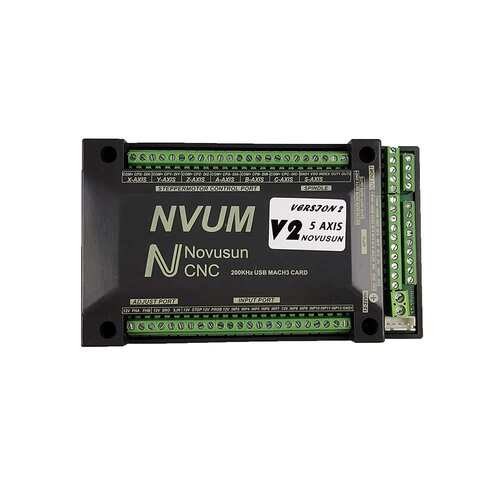 新款以太网MACH3接口板6轴控制卡，NVEM CNC 控制器