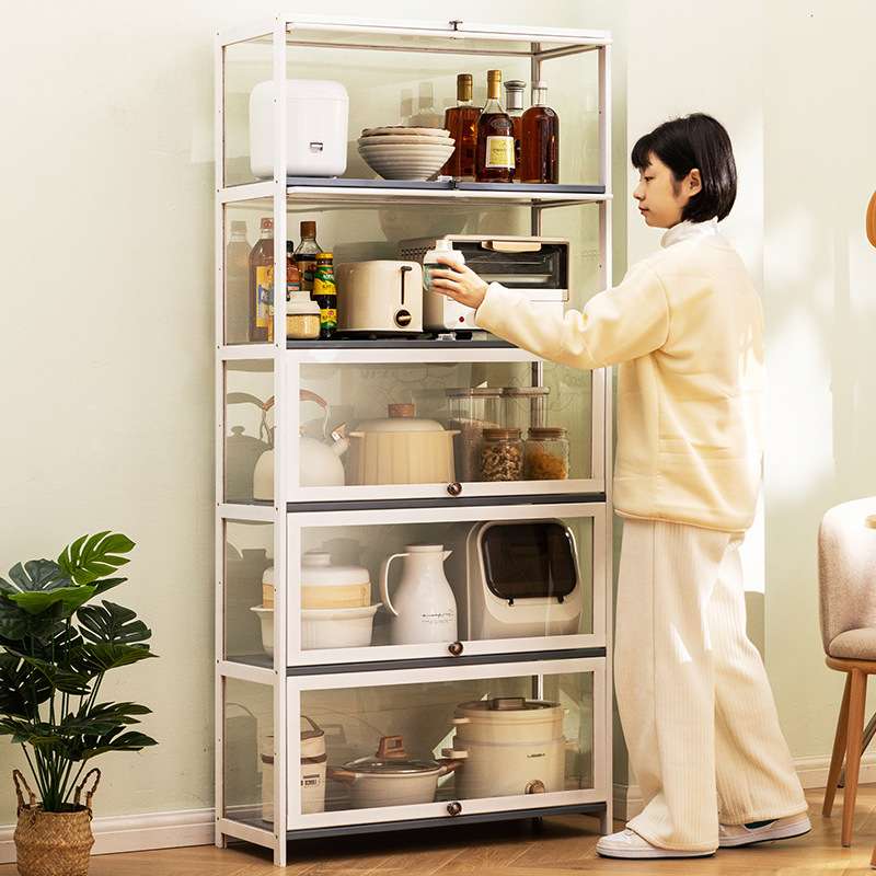 家用厨房置物架整理架调料架子收纳架神器置物架多功能多层餐边柜