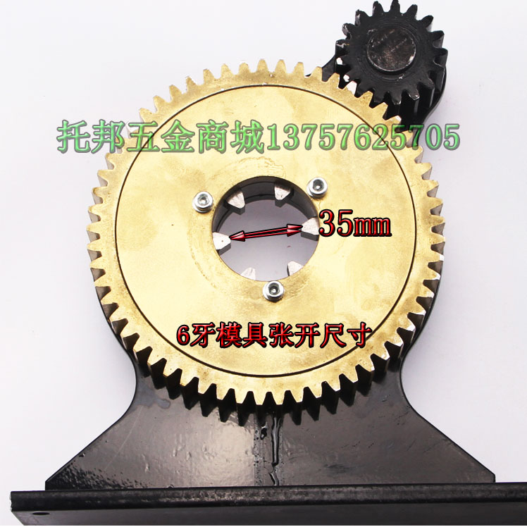 非千斤顶压管机新款齿轮压扣机农用打药管高压管压口机快速扣管机