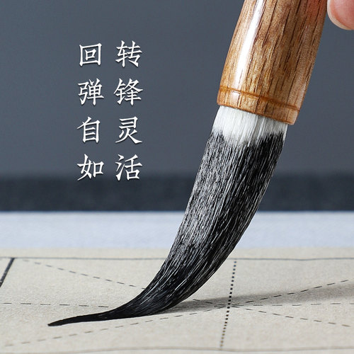 入相国色留香学生兼毫毛笔篆书行楷书法用笔云烟追梦狼毫毛笔套装