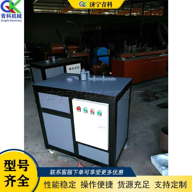 全自动铁艺大门弯管机 供应围栏楼梯弯花设备 扁铁方钢花管机