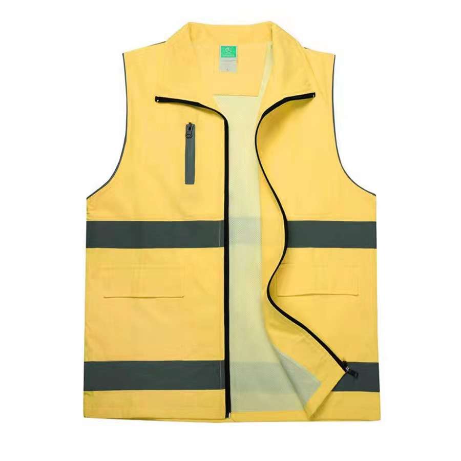 复合反光马甲广告拼色反光服公益马甲T099义工志愿者工作服外套