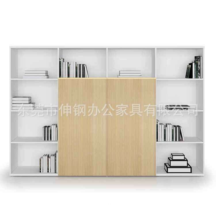 木制文件柜 简约时尚陈列隔断档案书玄关柜 东莞深圳办公家具