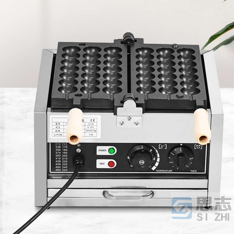 鸡蛋仔串串烧机商用冰糖葫芦串串烧机电热网红厂家圆形蛋糕机