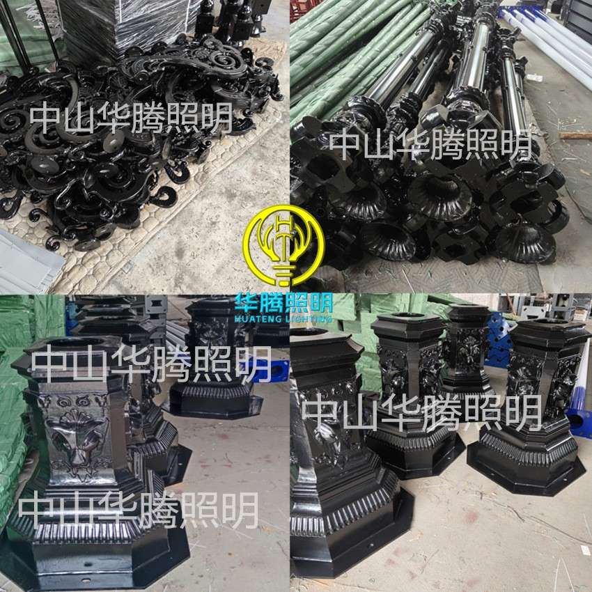 欧式古典庭院灯压铸铝庭院灯别墅园林小区花园照明灯美式景观街灯