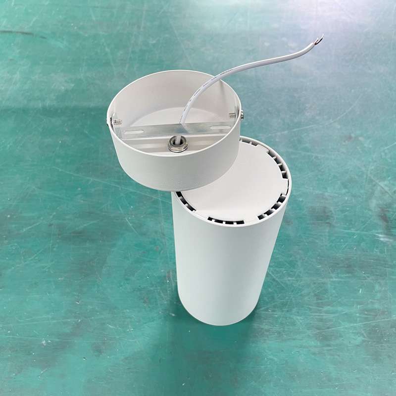 高显指高光效店铺商超照明吸顶式COB射灯30W36W40W轨道射灯