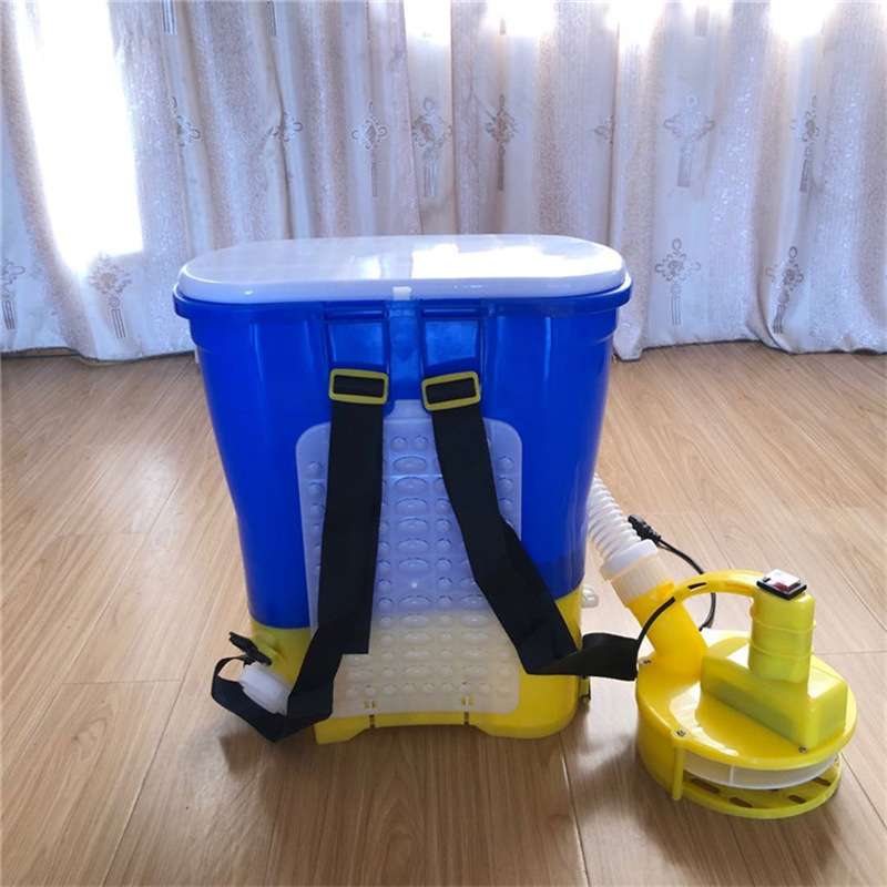 轻便手持电动抛洒器农用颗粒撒肥器稻田施肥播种器大型水产投饵器