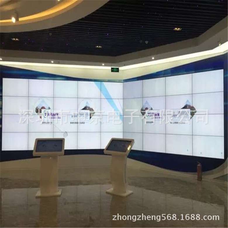 46寸液晶拼接屏 超窄边拼接墙安防监控系统 酒吧 音乐餐厅拼接屏
