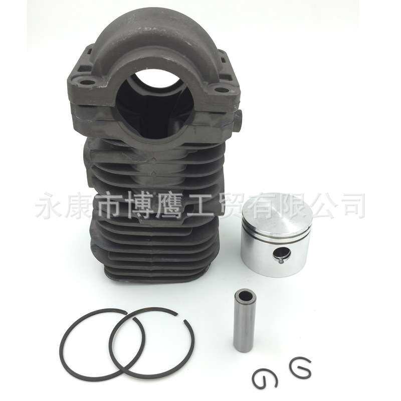 P350 351油锯配件 动力 气缸总成组件 活塞总成