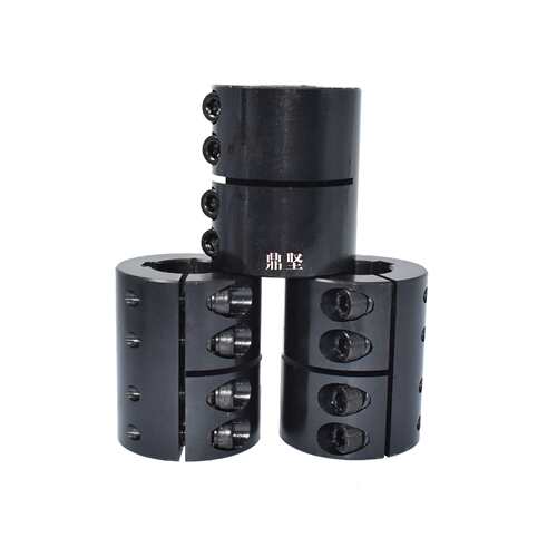 厂家直销JQ JQW型夹壳联轴器45号钢夹壳钢性联轴器搅拌DXCG联轴器
