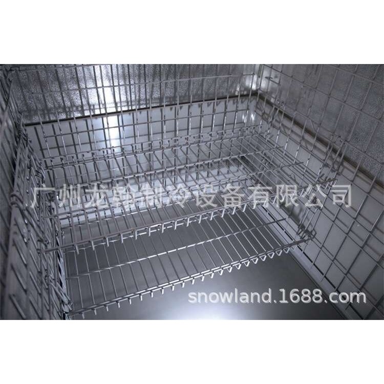 岛柜组合商用大容量丸子展示柜冰淇淋冰箱卧式自动化霜冷冻柜