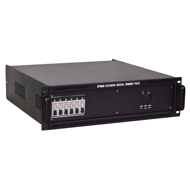 6路4KW数字调光硅箱DMX512舞台灯光工程配电箱6路电源箱婚庆设备