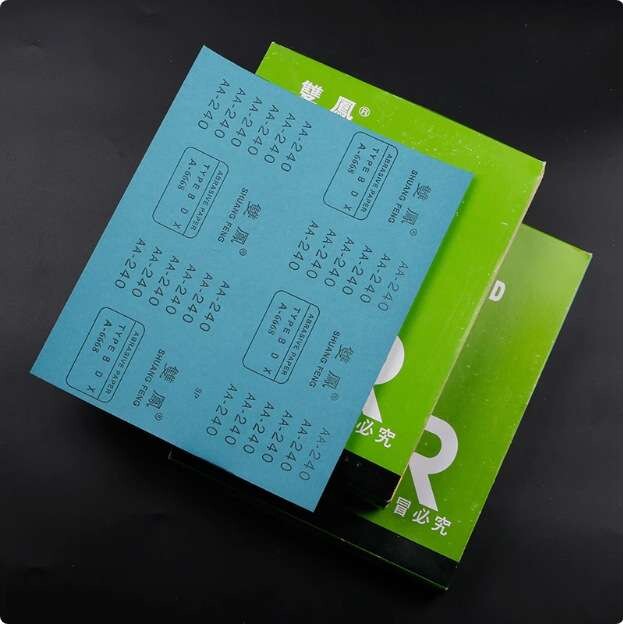 双凤牌干磨砂纸 家具木材金属塑料打磨砂纸片 木工砂纸