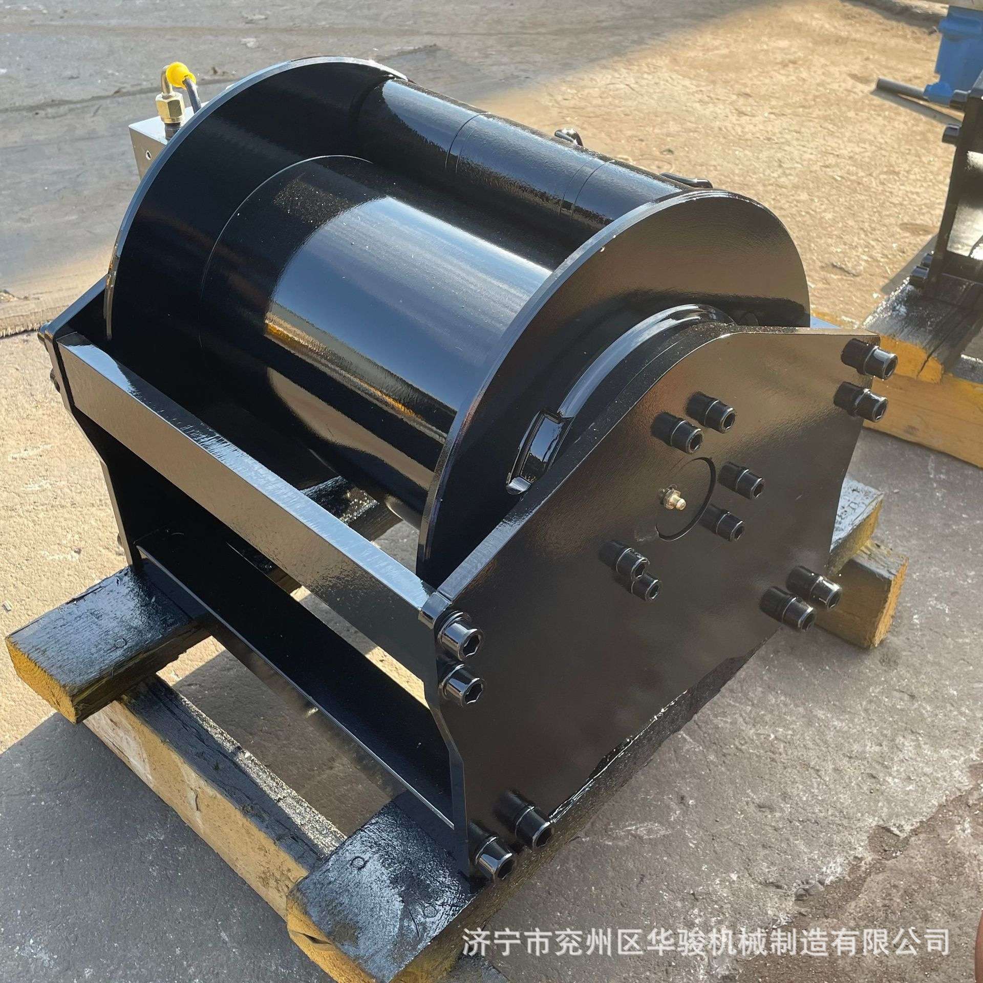 液压卷扬机2吨3吨牵引拖拽船用起重设备提升机吊车马达绞盘