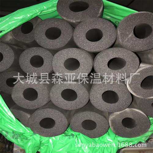 厂家 绝热橡塑保温管闭孔发泡橡塑海绵管保温隔热材料