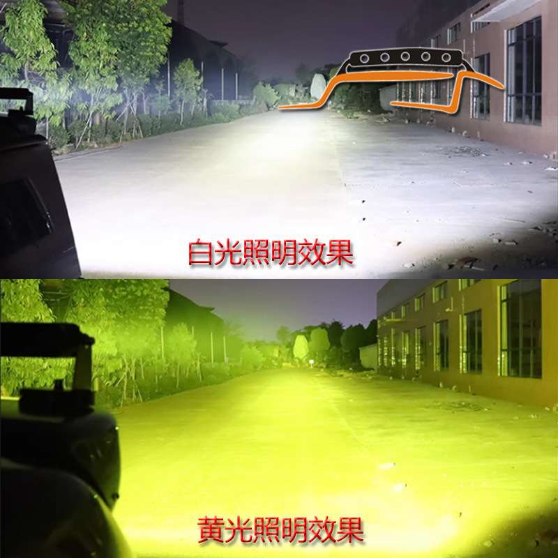 100W LED单排长条灯 LED探照灯 越野车顶灯 LED车载照明灯