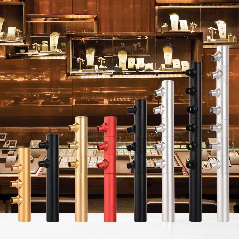 led珠宝灯竹节万向旋转柜台灯黄金玉器钟表宝石展柜灯照明射灯