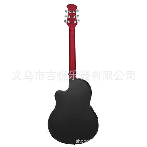 41寸民谣吉他电箱亮光初学吉他云杉面板葡萄孔EQ民谣吉他guitar琴