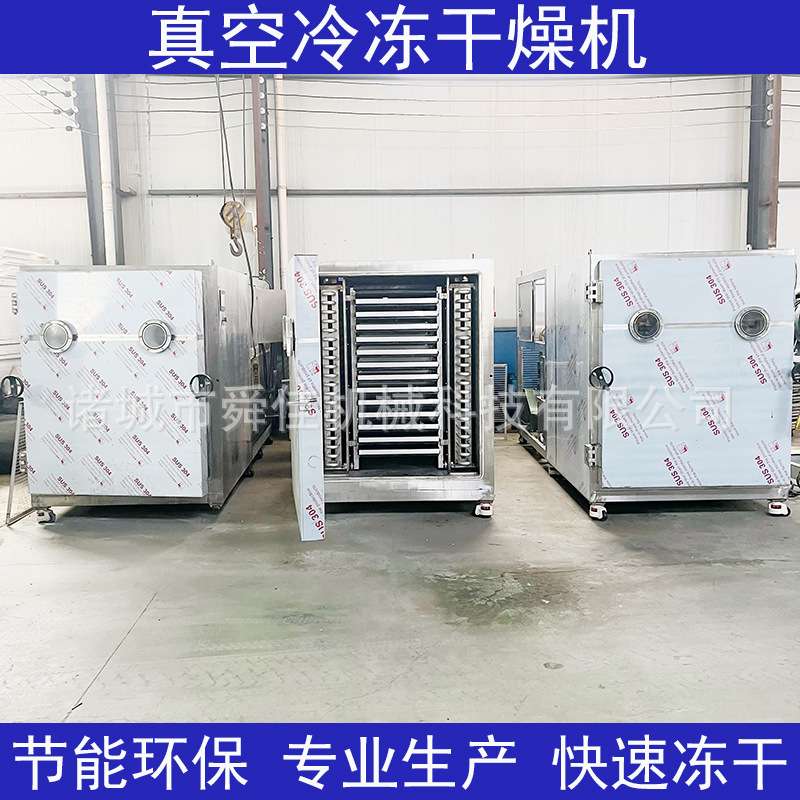 玉米粒菠菜碎低温脱水冻干机 羊排羊腿真空冻干机 果蔬脆片干燥箱