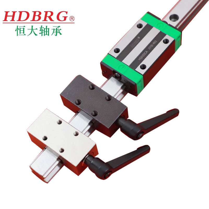 直线导轨钳制器固定环滑块锁限位器手动45夹紧锁FF1501A/20/25/30