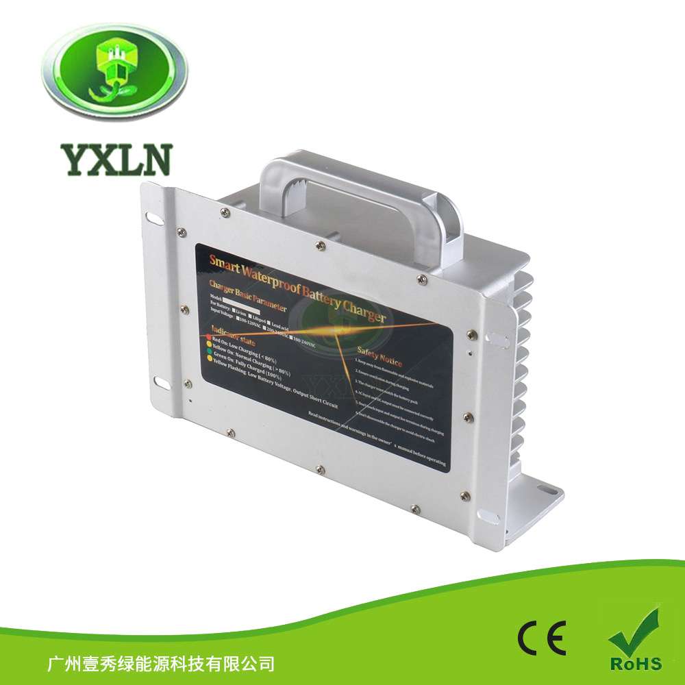 壹秀智能防水车载充电器1200W IP67防水级36V25A铅酸电池充电器