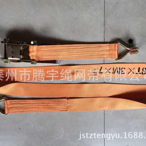 汽车捆绑带拉紧器7.5CM8M10M 货物拉紧器3” 收紧器8T 固紧器75MM