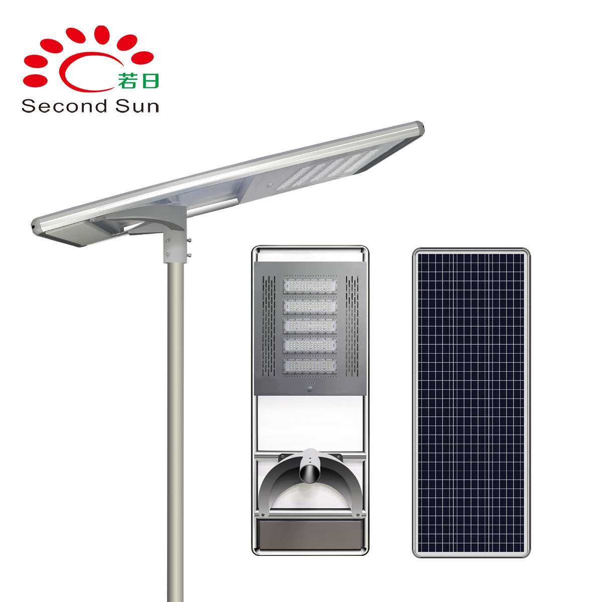 太阳能路灯120W150W180W220W250W工程LED灯具跨境厂家 户外