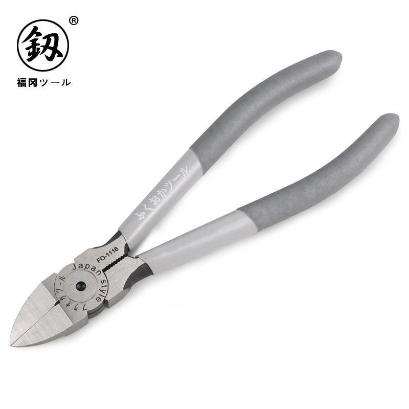 供应釼牌福冈工具水口钳6寸电子剪塑料钳斜口钳水口剪
