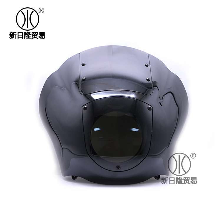 哈雷883 XL1200 X48 72复古改装大灯头罩 整流罩 挡风大灯罩