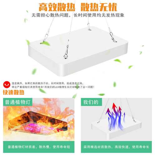 厂家 LED植物生长灯宽压蔬菜照射植物灯水果育苗多肉补光灯KJ