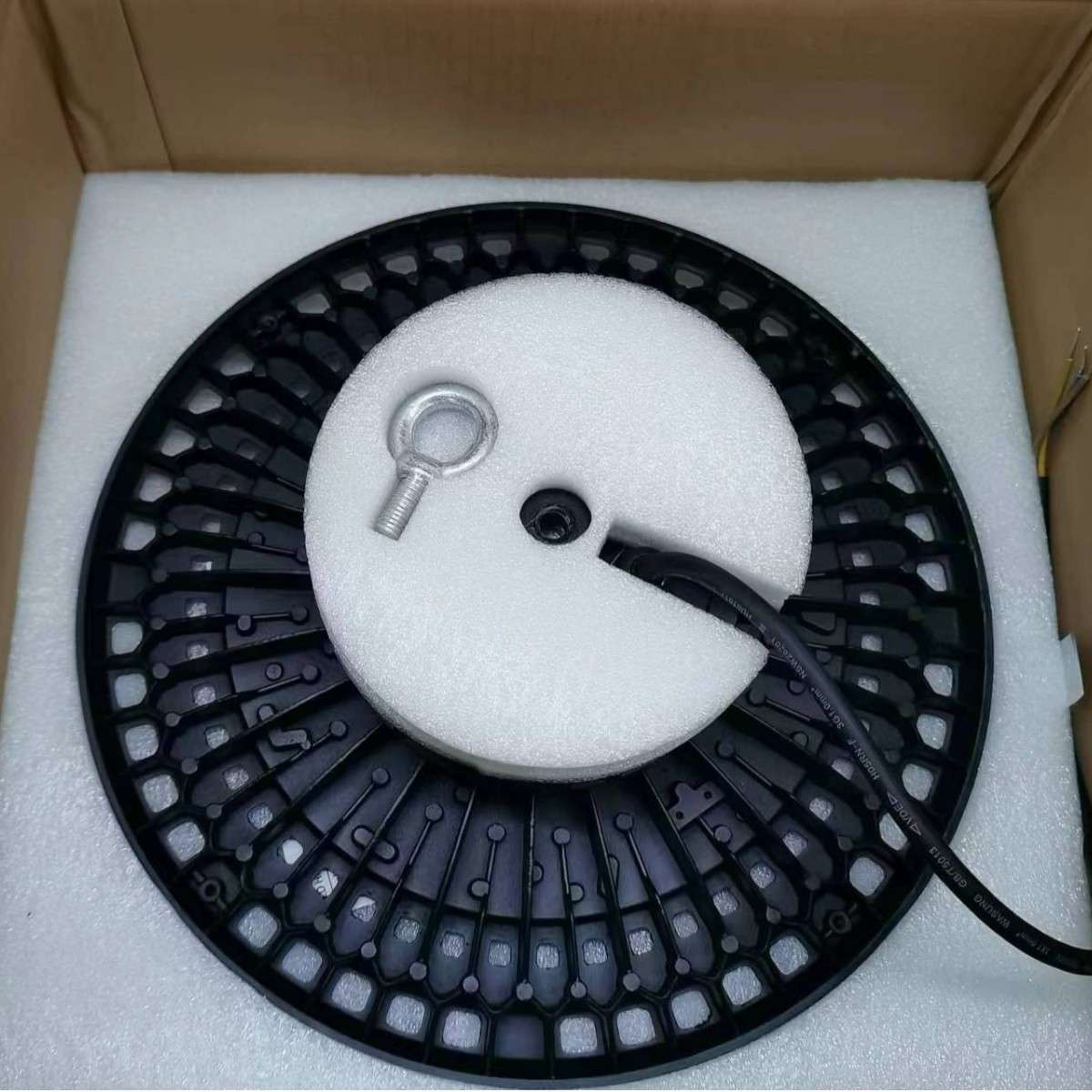 240W工矿灯UFO 飞碟灯 防眩奶白pc透镜120V 230V LED工厂节能灯CE