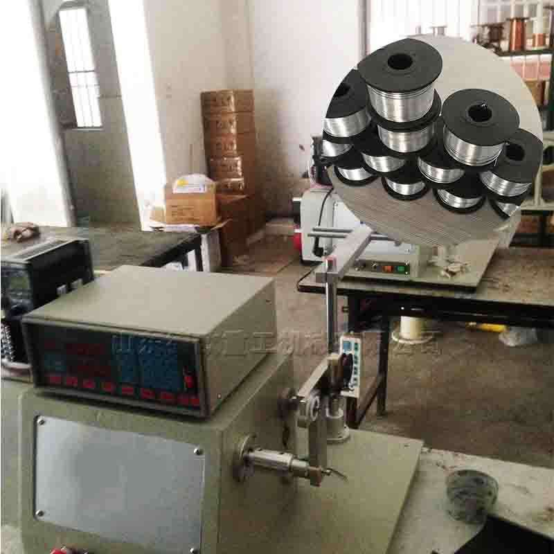 电动钢丝绳绕线机 多功能扎丝线圈缠绕机 高速电感绕线扎线机现货