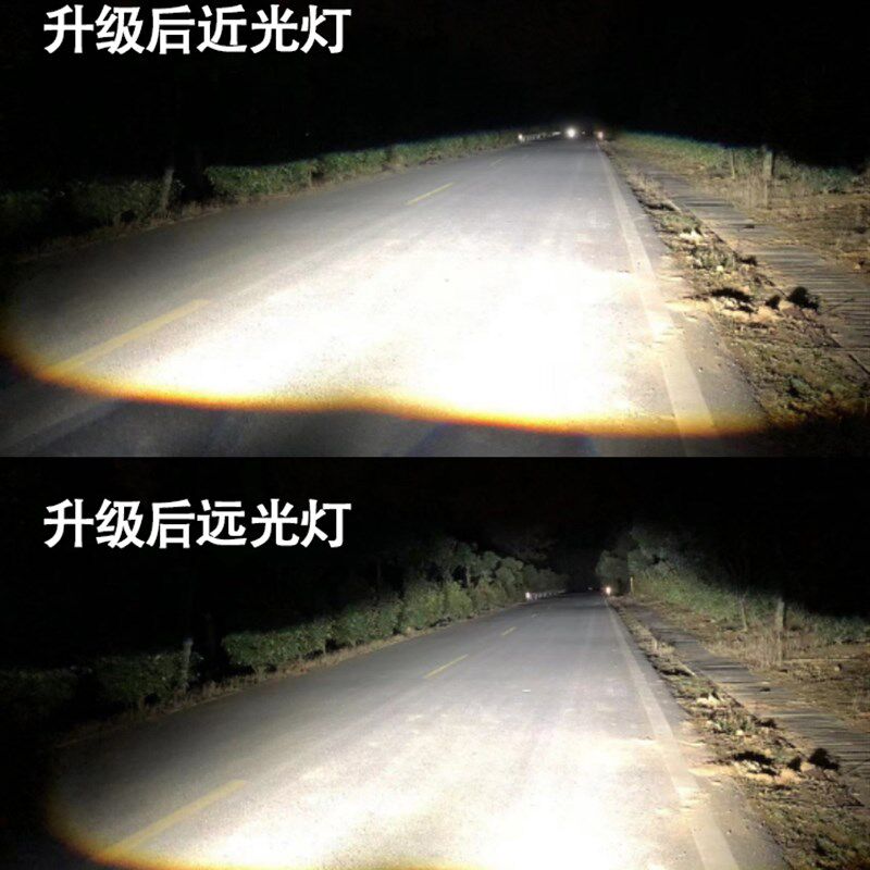 适用于起亚K5凯酷汽车透镜LED激光大灯改装远近矩阵式模组超一体