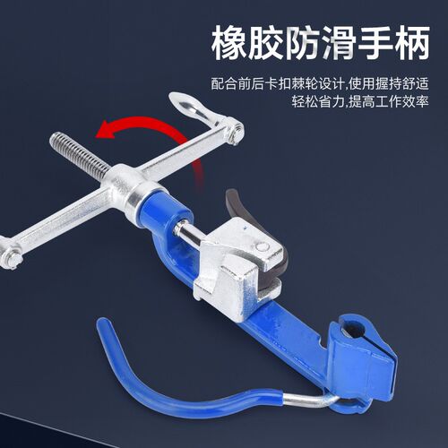不锈钢扎带钳子拉紧器盘带钳金属扎带裁剪捆扎工具打包机扎带枪